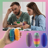 Nouveau jouet anti-stress en plastique imprimé en 3D, type grenade, type animal, Morods, couleur personnalisée, taille personnalisée