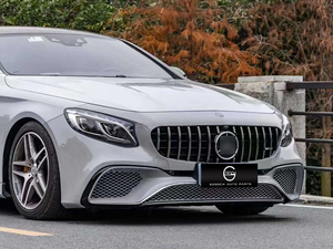 W217 S65กันชน S63สำหรับรถ <span class=keywords><strong>Mercedes</strong></span> W217 C217 <span class=keywords><strong>S</strong></span> Class <span class=keywords><strong>S</strong></span> <span class=keywords><strong>Coupe</strong></span> ที่ S63 <span class=keywords><strong>AMG</strong></span> S65 <span class=keywords><strong>AMG</strong></span> bodykit กระจังหน้ารถ - Product Image 3