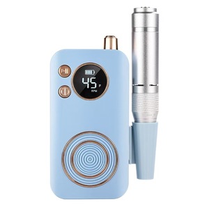 Perceuse à ongles sans fil 45000 tr/min, machine à manucure électrique rechargeable pour un retrait rapide du vernis gel et des retouches - Product Image 1