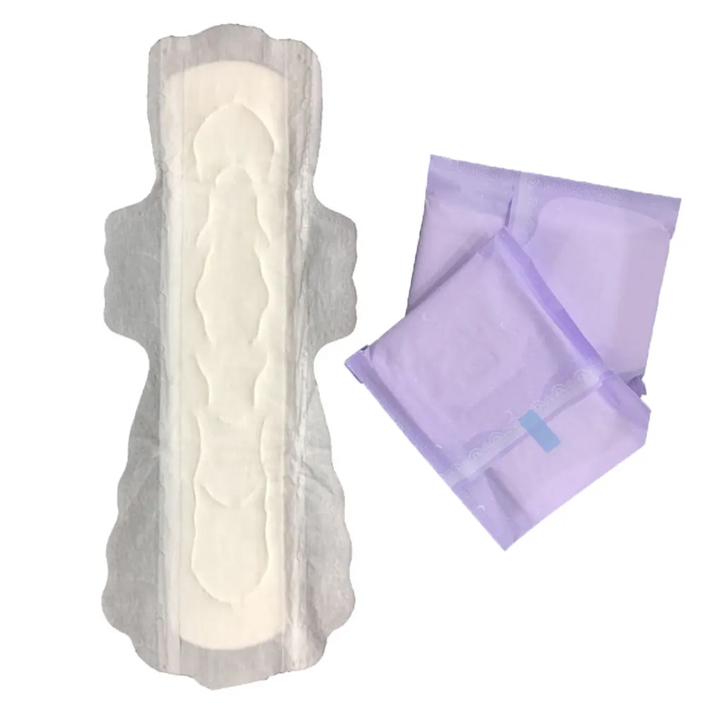 Female products Comfortable hygiene products disposable winged Sanitary Feminine pads