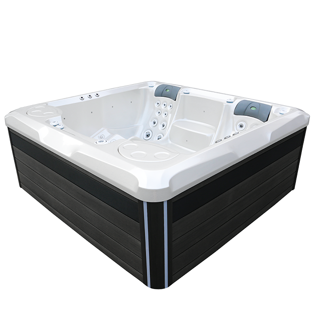 Freestanding Air Massage Whirlpools Spa Hot Tub Bathtub For 3-4 People