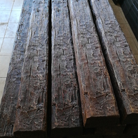Poutre en polyuréthane PU imitation bois, style traditionnel, légère, imperméable, écologique, facile à installer, pour la décoration de plafond