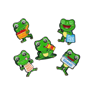 Badges en métal avec logo personnalisé en gros épinglettes en émail dur et doux <span class=keywords><strong>carte</strong></span> de support de vêtements de mode broche épingles à chapeau professionnel personnalisé - Product Image 4