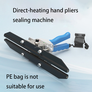 Machine de scellage semi-automatique pour sacs en plastique, film composite, sacs en papier kraft, sachets, <span class=keywords><strong>pince</strong></span> manuelle, scelleuse de sacs de marchandises, facile - Product Image 6