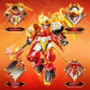 Bloques de Construcción Honor Kings Robot Mecha Guerrero Sun Wukong Figura de Héroe de Bloques de Construcción Juguete de Ensamblaje Modelo de Caja Sorpresa Unisex - Product Image 1