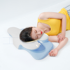 Tùy chỉnh chỉnh hình cổ tử cung Bộ nhớ bọt cổ gối chống Mite bướm ngủ định vị với các tính năng OEM cho massage cơ thể - Product Image 3