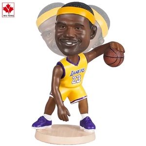 Figurines de collection personnalisées en résine à tête mobile, jouets pour fans, souvenirs de joueurs de basket-ball <span class=keywords><strong>NBA</strong></span>, joueurs célèbres - Product Image 4