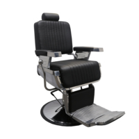 Chaises de barbier inclinables durables pour hommes, équipement de salon de coiffure européen