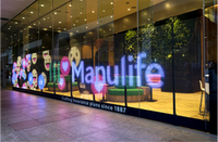 Écran d'affichage LED souple P6 pour intérieur, film flexible, mur vidéo pour ascenseur, magasin de détail et centre commercial, indice de protection IP65