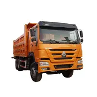 CNHTC 371hp डंप ट्रक 6x4 Howo 10 टायर इस्तेमाल किया 40 टन डम्पर ट्रकों के लिए बिक्री