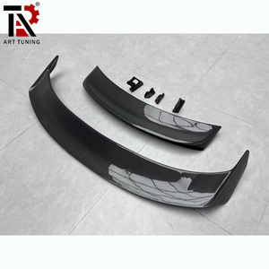 Alerón Trasero de Fibra de Carbono Real para <span class=keywords><strong>Porsche</strong></span> <span class=keywords><strong>Taycan</strong></span> Base 4S <span class=keywords><strong>Turbo</strong></span> <span class=keywords><strong>S</strong></span> 2020-2025, Estilo GT - Product Image 2