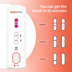 Equipamento Veterinário Kit de Teste de Cuidado para Animais de Estimação em Uma Etapa Teste Rápido de Anticorpos Babesia Ab Canis Babesia Gibsoni para Cães - Product Image 6