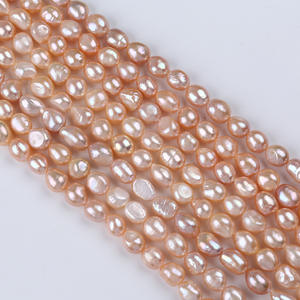 Zhuji Wholesale Natural Freshwater <b>Pearl</b> String 10-11mm Two Sided Light Straight Hole Handmade Baroque DIY Material <b>Loose</b> <b>Pearls</b> - Product Image 3