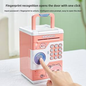 Nueva <span class=keywords><strong>hucha</strong></span> de plástico para niños con contraseña segura 'Only In-Not Out' característica para niños y niñas al por mayor del fabricante - Product Image 2