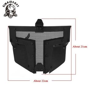 Tactical Full Face Protective <b>Paintball</b> <b>Mask</b> Lightweight Black TPE Quick Release Accessories Outdoor Sports Cycling Hunting - Product Image 5