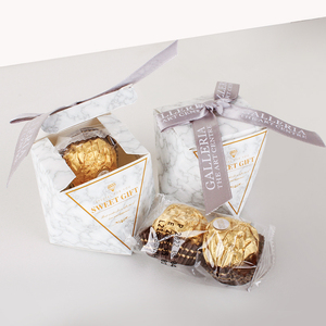 Zeecan custom logo chocolate candy bar marble box packaging christmas packaging gift box food packaging