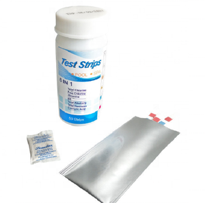 HONGYI 6 en 1 Testeur manuel de pH, <span class=keywords><strong>GH</strong></span> et acide cyanurique pour piscines, spas et bains à remous (pour bandelettes) - Product Image 4