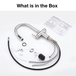 3 Way CUPC Drinking Pull Out 304 Stainless Steel Reverse Osmosis Water Filter Kitchen Faucet - Product Image 6