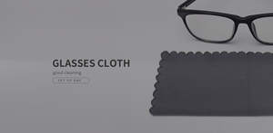 नि: शुल्क नमूने के लिए त्वरित सुखाने Microfiber एस कपड़ा सफाई चश्मा चांदी Microfiber ग्लास सफाई कपड़ा - Product Image 4