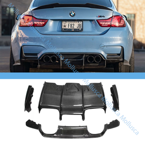 For M4 Series F82 True Carbon Rear Diffuser - Product Image 1