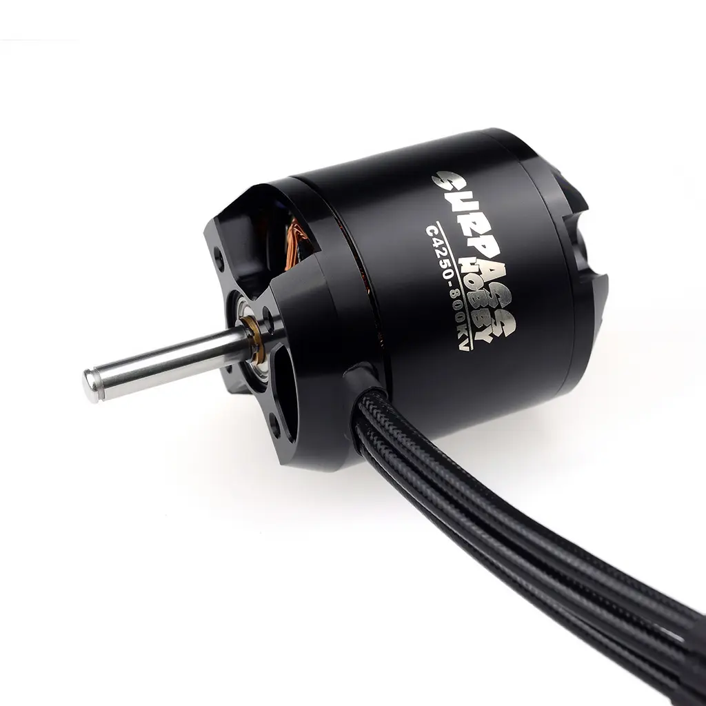 Surpass Hobby Hot Selling High Quality Professional C4250- C3520 720KV/ 800KV Brushless Motor for rc Airplane Toy