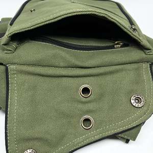 Sac banane imperméable pour femme, sac de ceinture utilitaire en toile, sacs de taille personnalisés pour activités de plein air, randonnée, marche, sport, course à pied, équitation - Product Image 1