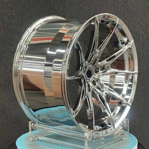 Cerchi in Lega Personalizzati Commerciali da 18 19 20 21 22 23 Pollici, 5x120 5x112 5x114.3, Ruote Forgiate Monoblocco a Profilo Concavo per Auto Passeggeri - Product Image 2