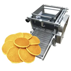 Mesin pembuat jagung Tortilla mudah dioperasikan mesin pembuat Tortilla Tortilla baja tahan karat kelas makanan mesin pembuat Lavash Restoran