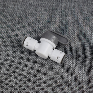 Válvula de bola para purificador de agua, conector de interruptor manual de plástico de 1 pulgada para sistema de ósmosis inversa, accesorios generales - Product Image 1