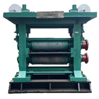 Machine de laminage semi-automatique à moteur électrique 380V pour tôles métalliques, plaques de cuivre et de feuilles d'aluminium, laminage à froid et à chaud 2HI
