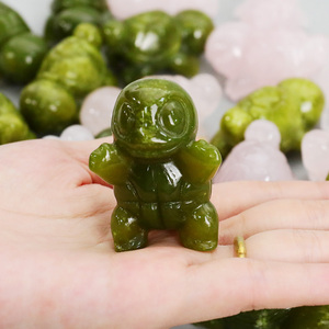 Cristal de Cuarzo Rosa Natural Pulido, Artesanía de Cristal, Sprites de Bolsillo, Tallados a Mano, Grabados Personalizados, 2 Pulgadas, Decoración del Hogar - Product Image 1