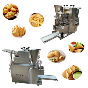 Venta caliente media luna Dumpling automático Samosa Mission calentador De Empanada ravioli Maker 2 en 1 Dumpling Machine - Product Image 2