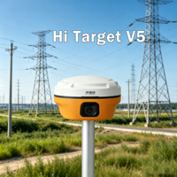 Hi Target V5, Instrumento de Topografía Portátil GNSS RTK Más Económico, con Doble Cámara