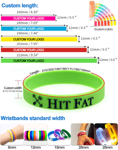 Cheap Promotional Custom Logo Design En Thin Rubber Silicone Bracelet Material Wrist Bands Customised Silicone Wristband - Product Image 4