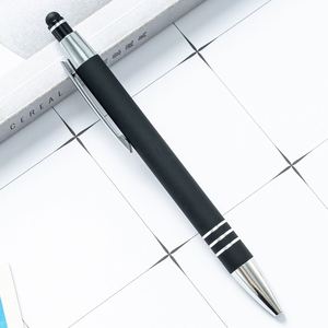 Stylo bille multifonctionnel 3-en-1 en métal avec lumière LED et stylet haute sensibilité - Échantillon gratuit - Product Image 4