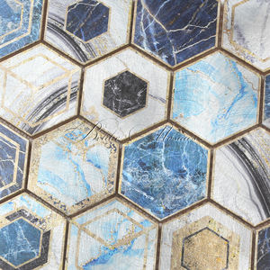 Mosaico de Aluminio con Patrón Boutique, Revestimiento de Malla, Decoración de Pared, Detalle Elegante para Fachada, Hotel, Resort, Hogar - Product Image 3