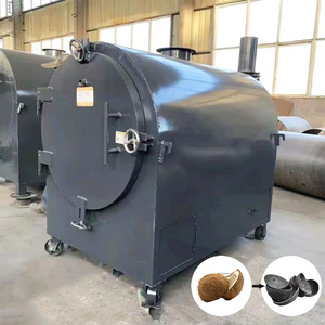 Machine à Charbon Écologique Économique en Carburant, Machine de Fabrication de Charbon à partir de Sciure, Usine de <span class=keywords><strong>Pyrolyse</strong></span> Robuste pour Coques de Noix de Coco et Bois - Product Image 3
