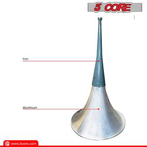 Altavoz de Bocina PA de 5 Núcleos y 22 Pulgadas, Impermeable, de Metal, Tipo Trompeta, 60 Watts RMS, 8 ohmios, Mono, Cable Eléctrico, Montaje en Pared - Product Image 5