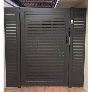 Barato al aire libre Metal Panel de hierro Jardín Aluminio Esgrima metálica <span class=keywords><strong>Valla</strong></span> de guarnición tubular <span class=keywords><strong>Valla</strong></span> de aluminio para el hogar - Product Image 6