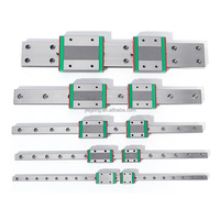 Rail de guidage linéaire carré miniature CNC personnalisé en usine MGW7 avec moteur PLC et roulement en acier GCr15 pour l'automatisation
