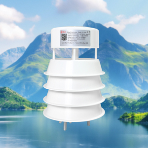 Estación Meteorológica RK900-09 Ultrasónica, Mini Sensor Automático de Velocidad del Viento para Exteriores, Todo en Uno, para Plantas Industriales, Agrícolas y Solares - Product Image 1