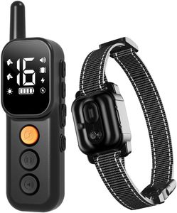 <strong>Dog</strong> <strong>Training</strong> <strong>Collar</strong>-2600ft Long Remote Control IP67 Waterproof 4 <strong>Training</strong> Modes Lighting, Beep, Vibration, Safe Shock For Twodog - Product Image 1