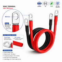 Câble d'alimentation DC en cuivre étamé basse tension XPB OEM, à large plage de température, pour onduleur, haute intensité, pour applications automobiles et solaires