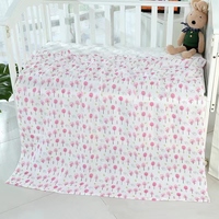 Couvertures d'emmaillotage en mousseline bambou et coton pour enfants en vente d'accessoires pour bébés en gros en Chine OEM