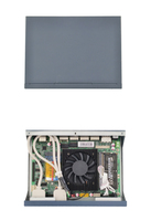 PC industriel sans ventilateur avec 4 ports LAN, processeur Intel i5/i7 de 4e/5e génération, routeur logiciel Gigabit pour applications de bureau et serveurs réseau
