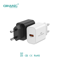 Cargador Mini de 20W con Tecnología GaN, Cargador de Pared USB C de un Solo Puerto, Adaptador de Carga Rápida, Enchufe Plegable, Esenciales de Viaje para Teléfono
