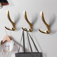 Gancho Individual de Diseño Moderno y Simple en Aleación de Aluminio, Modelo 3D Diseñado para Colgar en la Puerta del Baño, Inodoro o Vestidor, Easehome