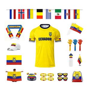 T-shirt de sport respirant à manches courtes pour supporters de la Coupe du Monde 2026 (Canada, Mexique, États-Unis, Équateur) – Sublimation - Product Image 2
