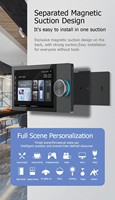 Panneau de commande pour maison intelligente écran tactile 10 pouces système de musique de fond WiFi multifonctionnel Tuya Zigbee Gateway
