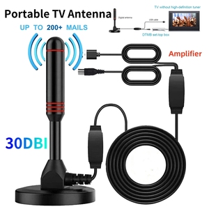 ผลิตภัณฑ์สมาร์ทโฮม เสาอากาศดิจิตอล 4K/1080P HD ฐานแม่เหล็ก รับสัญญาณได้ไกลกว่า 480+ ไมล์ เสาอากาศดิจิตอล HD แบบขยายสัญญาณ VHF - Product Image 1